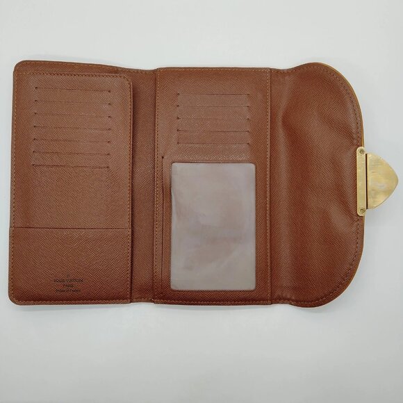 Authentic Louis Vuitton Monogram Eugenie LV Long Wallet - Picture 6 of 9